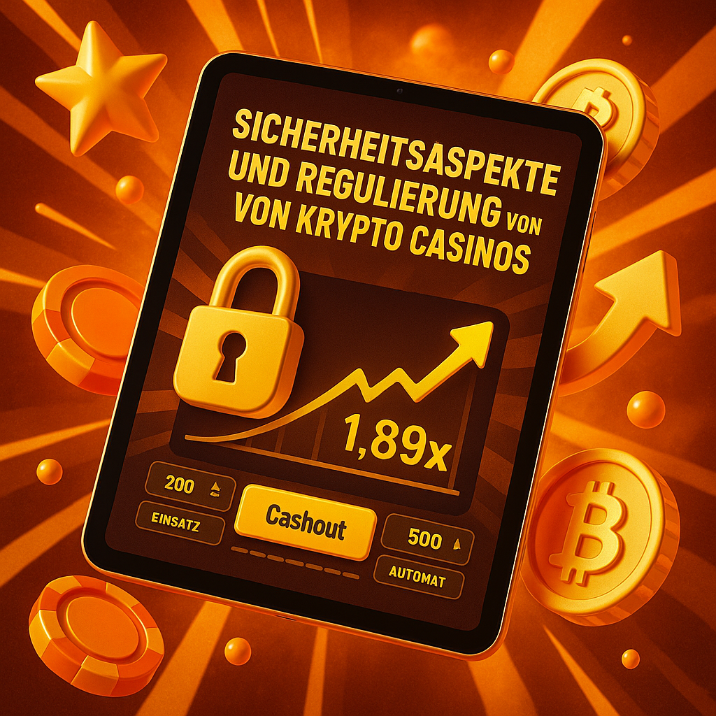 Sicherheitsaspekte und Regulierung von Krypto Casinos